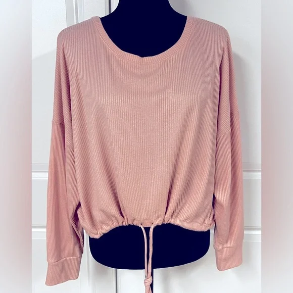 Express 2- Pc Ribbed Loungewear - Picture 2 of 7